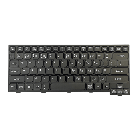 ENGLISH UK FZ - 55 QWERTY NON - BACKLIT KEYBOARD Panasonic Part FZ - VKB550 | N2ABZY000832 - Rugged Books Inc.