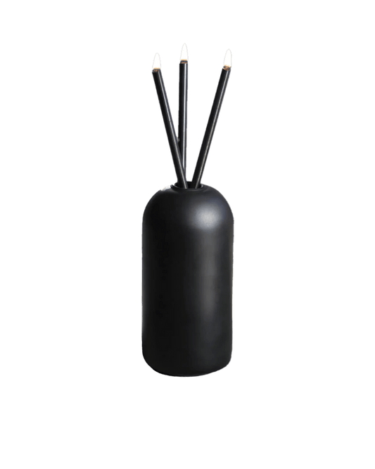 Black / Black Custom Everlasting Candle Co - Wylie Set - Corporate Gifts