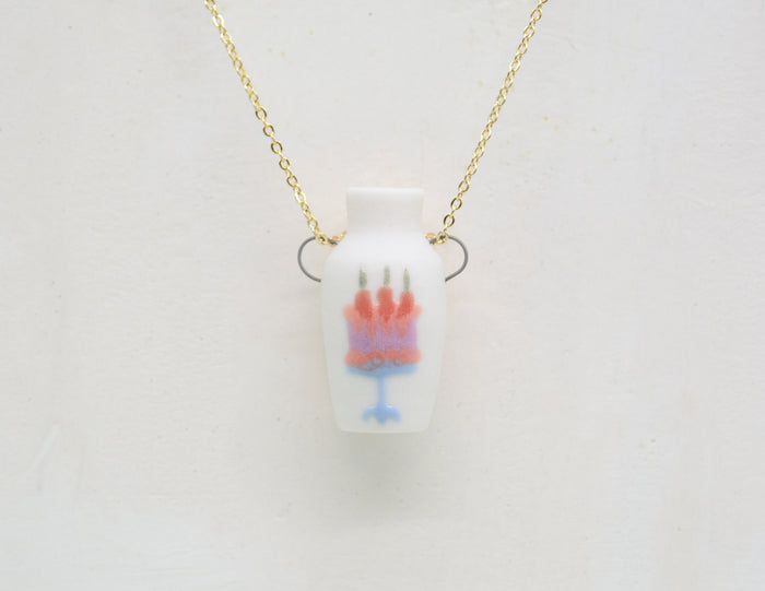 Fancy Cake Pot Necklace - Juice Ceramics