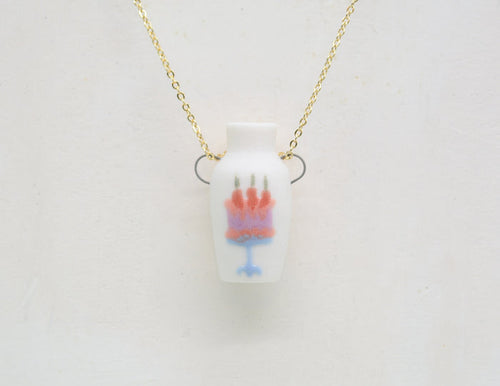 Fancy Cake Pot Necklace - Juice Ceramics
