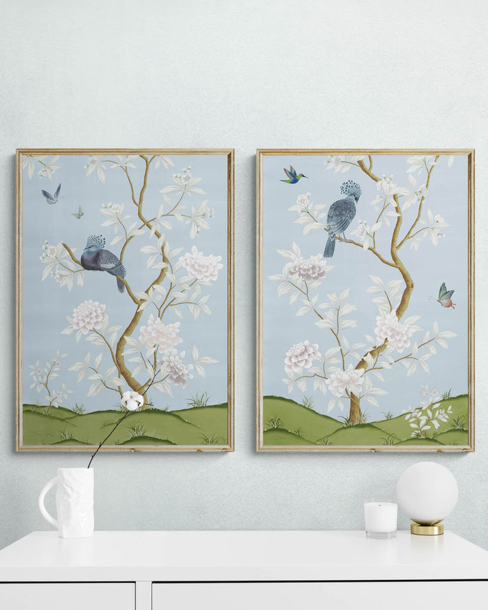 Faraway Land Wall Art Print (A) - Aurora - Diane Hill