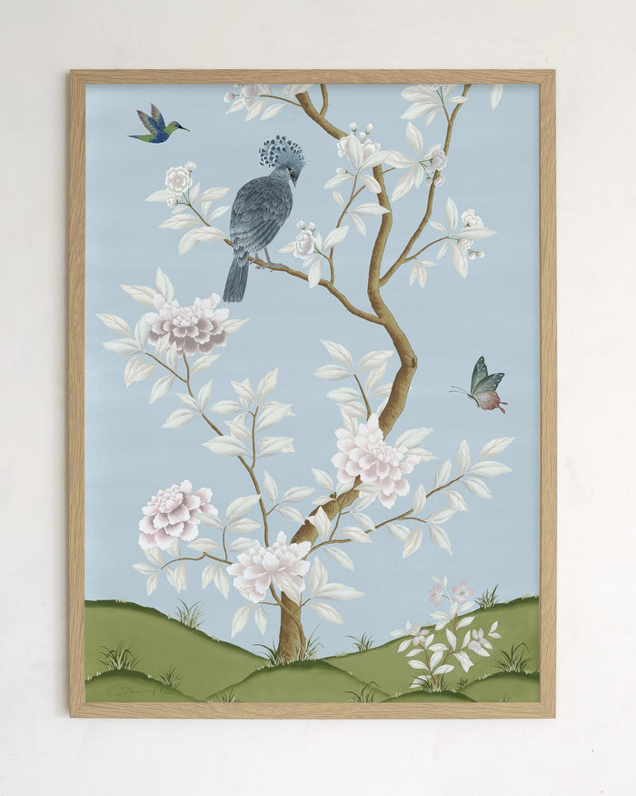 11 x 14 inches / Oak frame