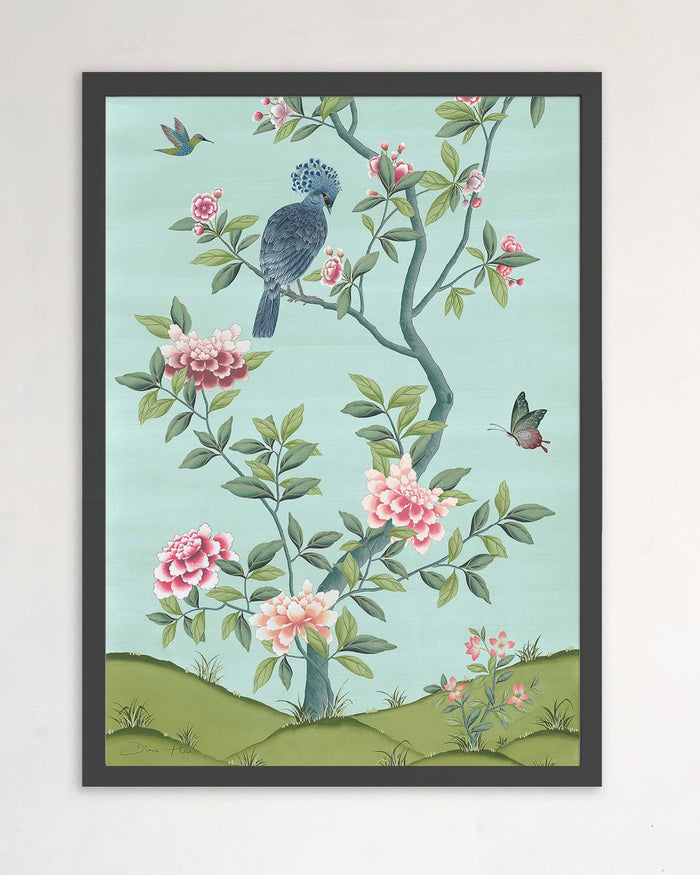11 x 14 inches / Black frame