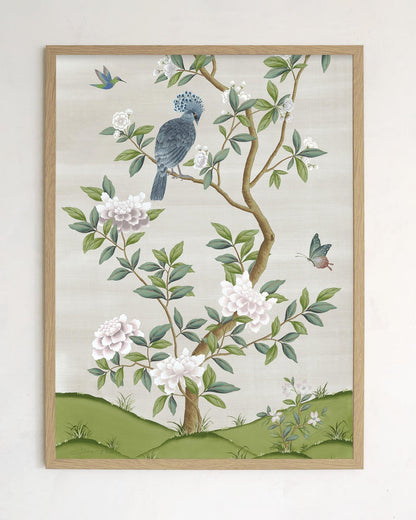 11 x 14 inches / Oak frame