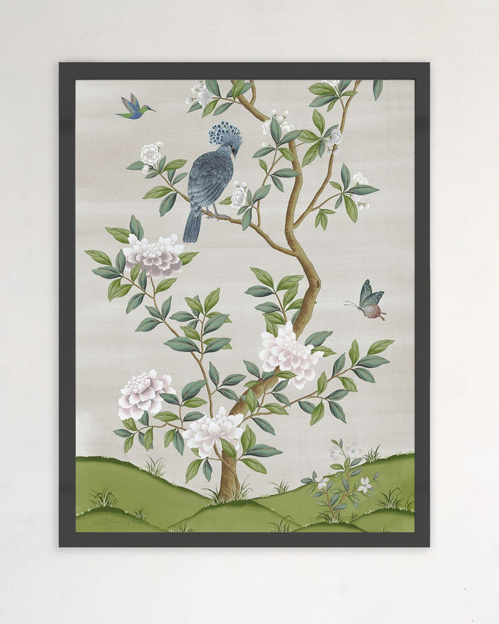 11 x 14 inches / Black frame