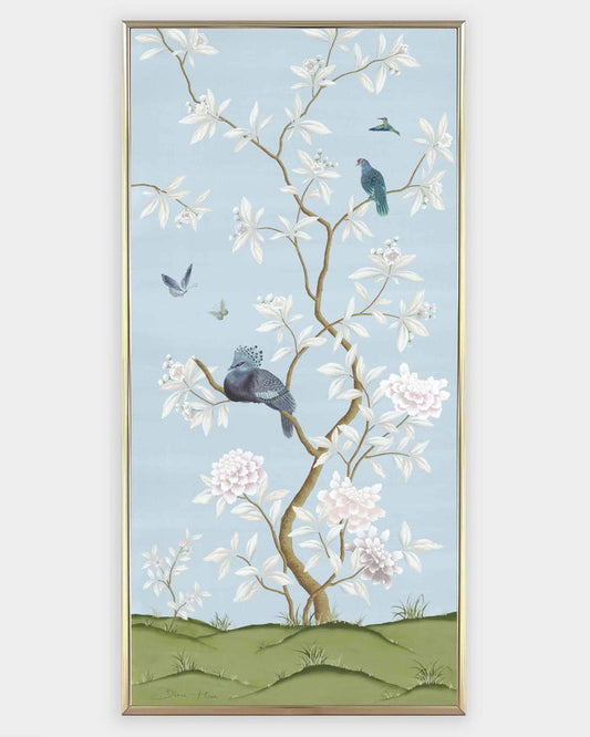 Faraway Land Wall Panel Art Print (B) - Aurora - Diane Hill