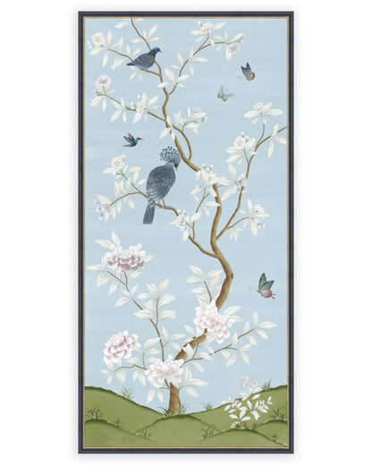 Faraway Land Wall Panel Art Prints, Set of Two - Aurora - Diane Hill