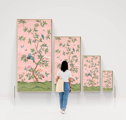 Faraway Land Wall Panel Art Prints, Set of Two - Euphoria - Diane Hill
