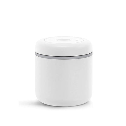 0.7L / White Custom Fellow Atmos Vacuum Canisters - Corporate Gifts