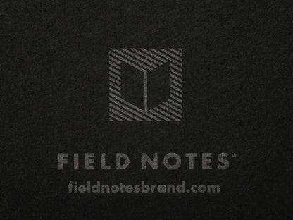 Field Notes Pitch Black Notebook Set of 2