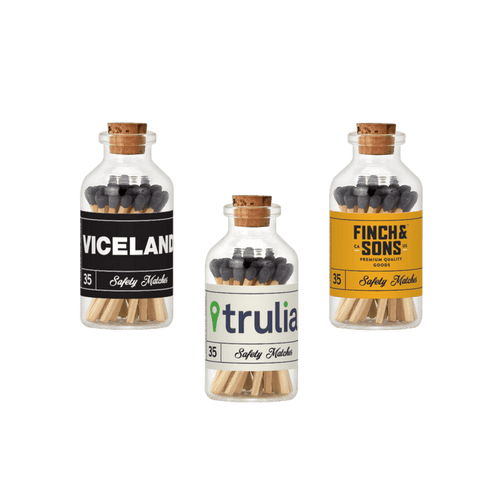 Custom Firefly Matches Jar - Corporate Gifts