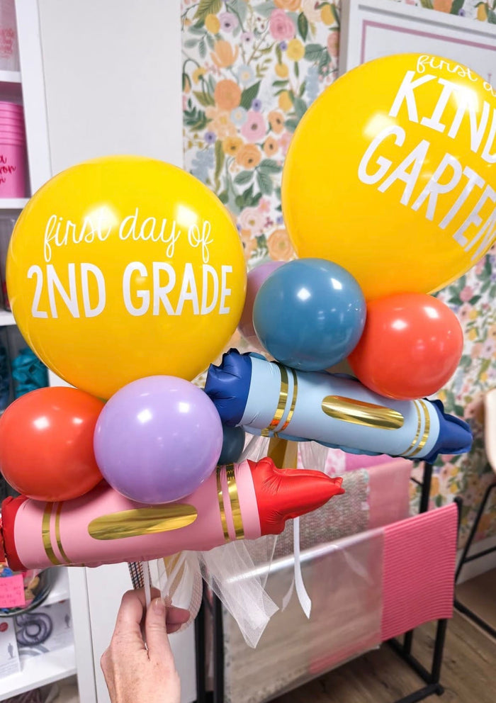 Jenn & Co. Balloons First Day of School Balloons (2026)