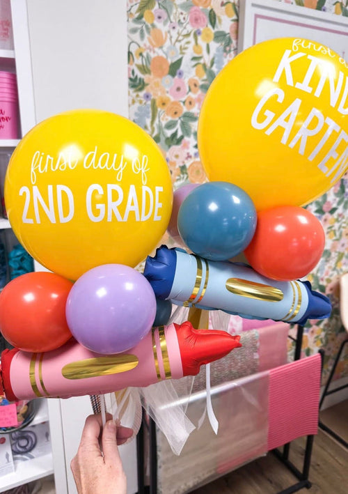 Jenn & Co. Balloons First Day of School Balloons (2026)