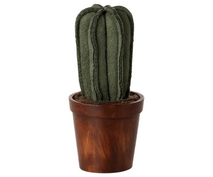 Flower pot with cactus, Miniature
