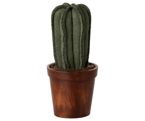 Flower pot with cactus, Miniature
