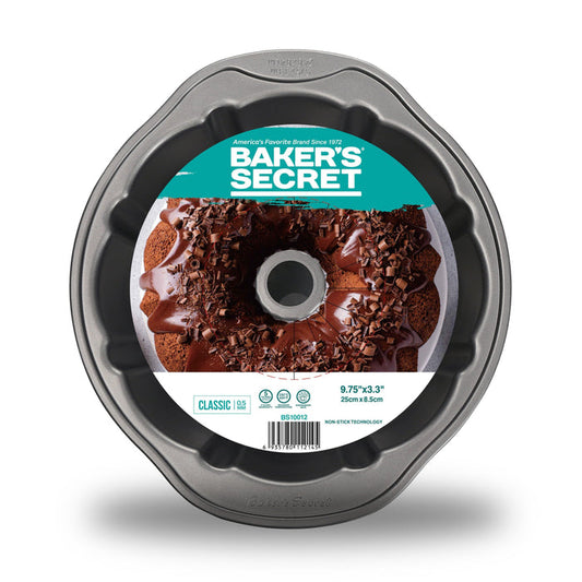 Fluted Cake Pan 9.75"  Cake Pans & Molds - Baker's Secret