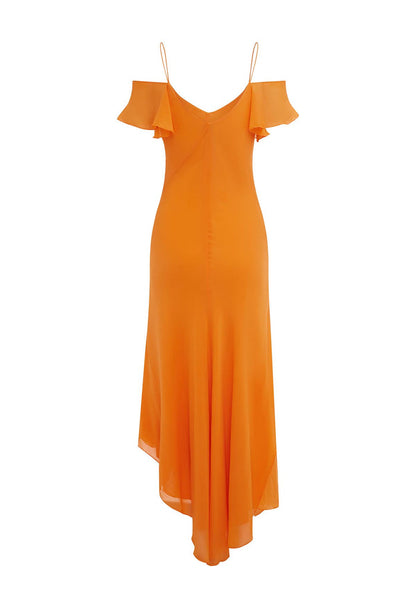 Flutter-Sleeve Dress Carota (original fit)
