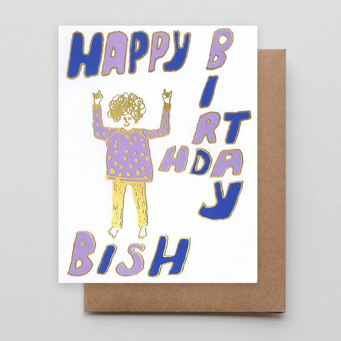 For The Birthday Bish *FOIL*: Single card