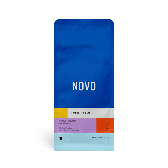 12oz / AeroPress Custom Novo Coffee - Four Leftys - Corporate Gifts