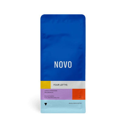 12oz / AeroPress Custom Novo Coffee - Four Leftys - Corporate Gifts