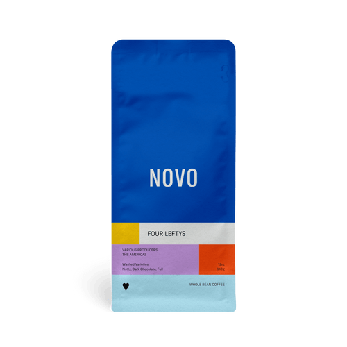 12oz / AeroPress Custom Novo Coffee - Four Leftys - Corporate Gifts