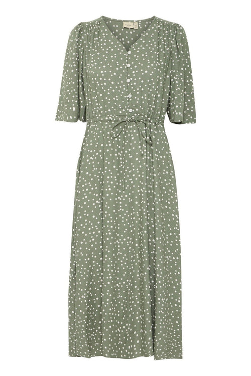 Fransa 20615443 Frmaddie SK 2 Cotton Skirt in Agave Green-Dotique-