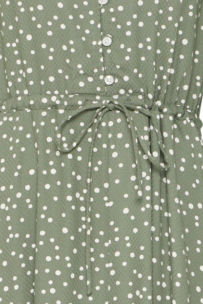 Fransa 20615443 Frmaddie SK 2 Cotton Skirt in Agave Green-Dotique-