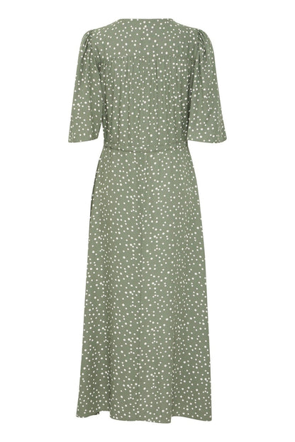 Fransa 20615443 Frmaddie SK 2 Cotton Skirt in Agave Green-Dotique-