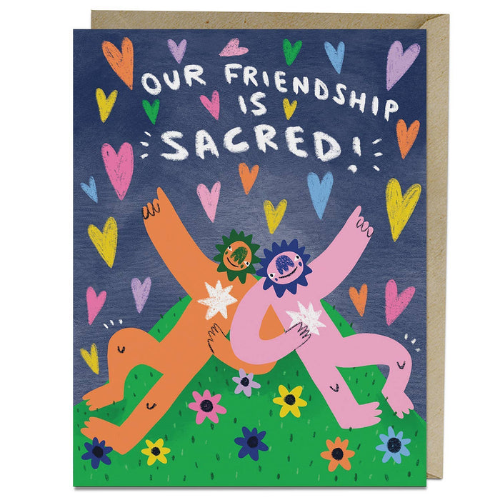 Friendship is Sacred Card - Barry Lee