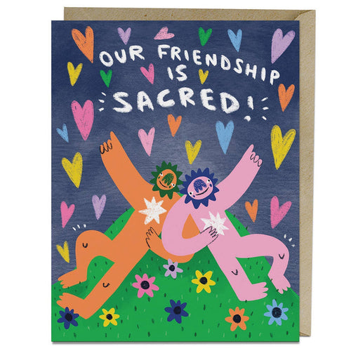 Friendship is Sacred Card - Barry Lee