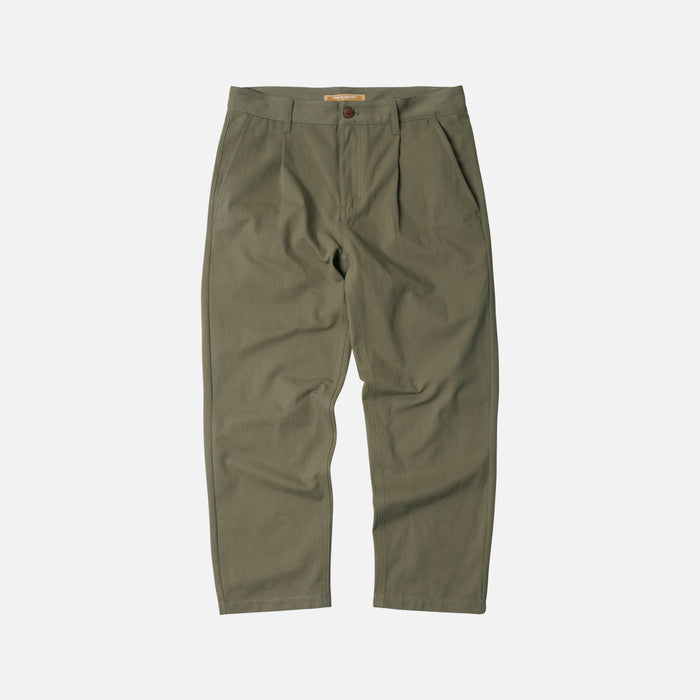 FrizmWorks OG Haworth One Tuck Pants - Olive