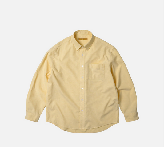 FrizmWorks OG Oxford Oversized Shirt - Yellow SS26