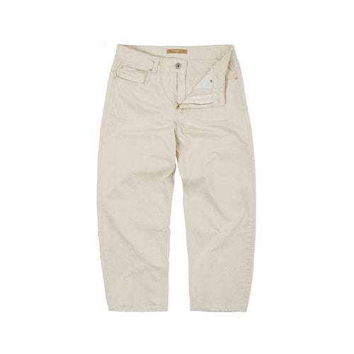 FrizmWorks OG Wide Cotton Pants - Oatmeal