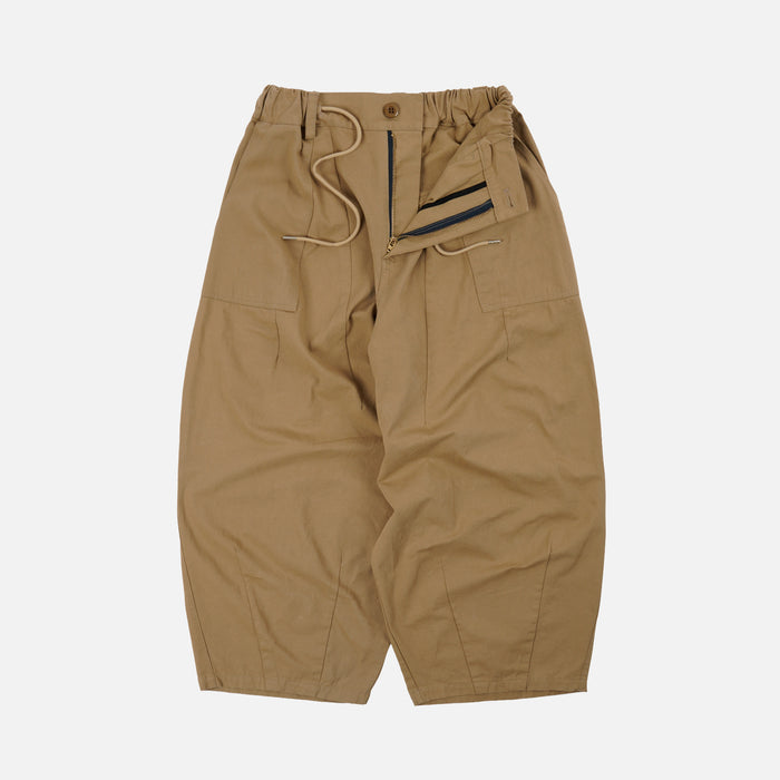 FrizmWorks Twill Balloon Pants - Beige