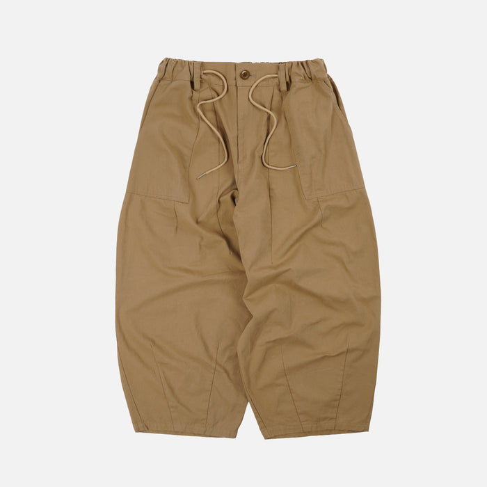 FrizmWorks Twill Balloon Pants - Beige