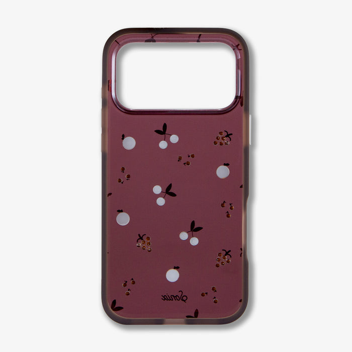 Fruit Gems iPhone Case - Cognac
