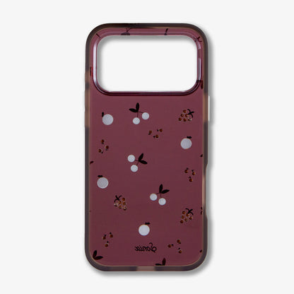 Fruit Gems iPhone Case - Cognac