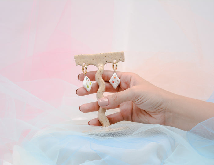 Fruity Porcelain Earrings - Juice Ceramics