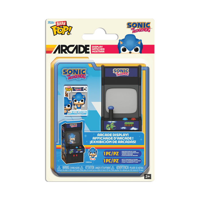 Funko Bitty POP!: Sonic The Hedgehog - Arcade Sonic the Hedgehog Vinyl Figure