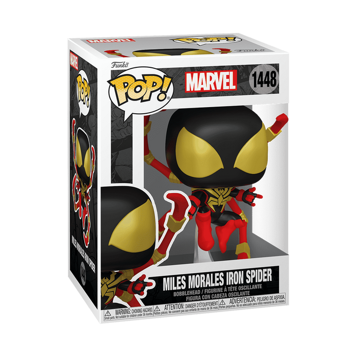 Funko POP! Marvel Miles Morales - Iron Spider  Vinyl Figure
