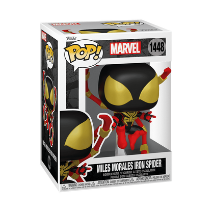 Funko POP! Marvel Miles Morales - Iron Spider  Vinyl Figure