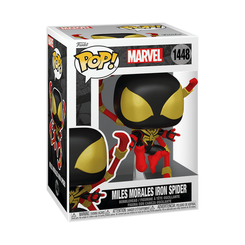 Funko POP! Marvel Miles Morales - Iron Spider  Vinyl Figure