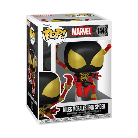 Funko POP! Marvel Miles Morales - Iron Spider  Vinyl Figure