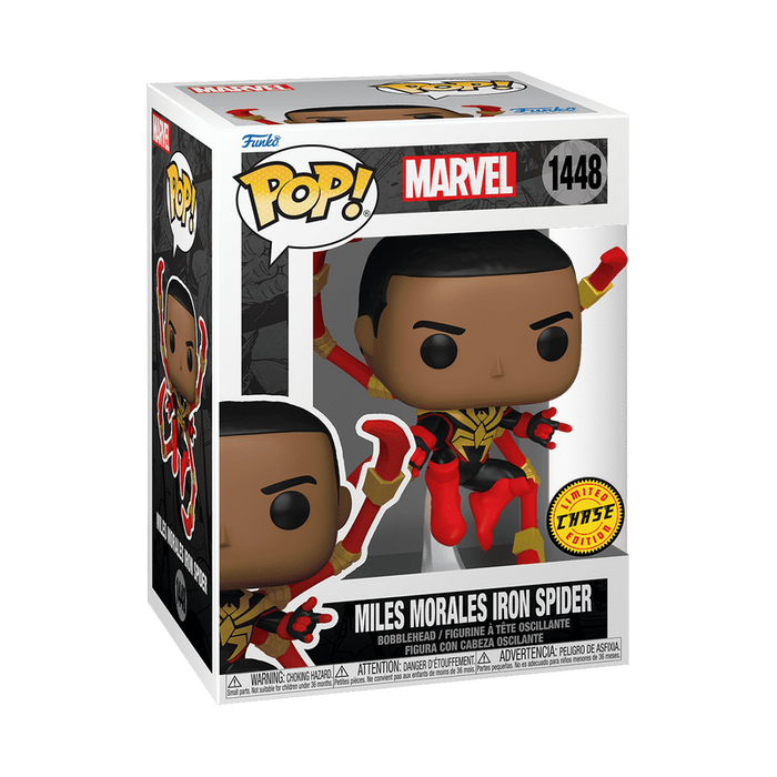 Funko POP! Marvel Miles Morales - Iron Spider  Vinyl Figure