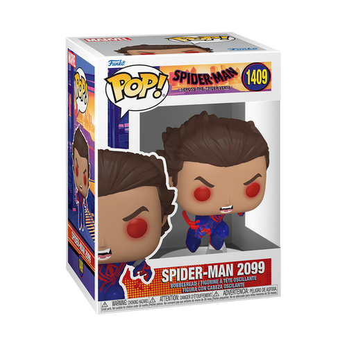 Funko POP! Marvel Spider-Man 2099 - Across the Spider-Verse - Unmasked Vinyl Figure