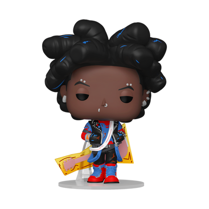 Funko POP! Marvel: Spider-Man Across the Spider-Verse - Spider-Punk Unmasked Vinyl Figure