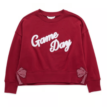 Shiraleah Game Day Maroon Sweatshirt