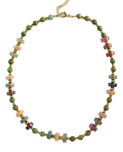 Treasure Jewels Inc. Garden Gemstone Necklace