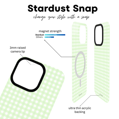 Garden Gingham Stardust Snap