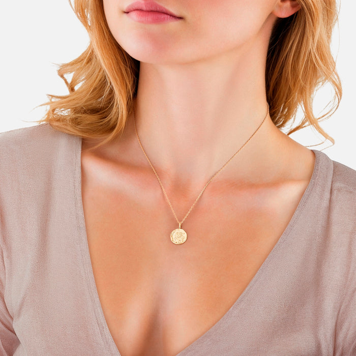 Geburtsblume-Kette gold Juni Rose